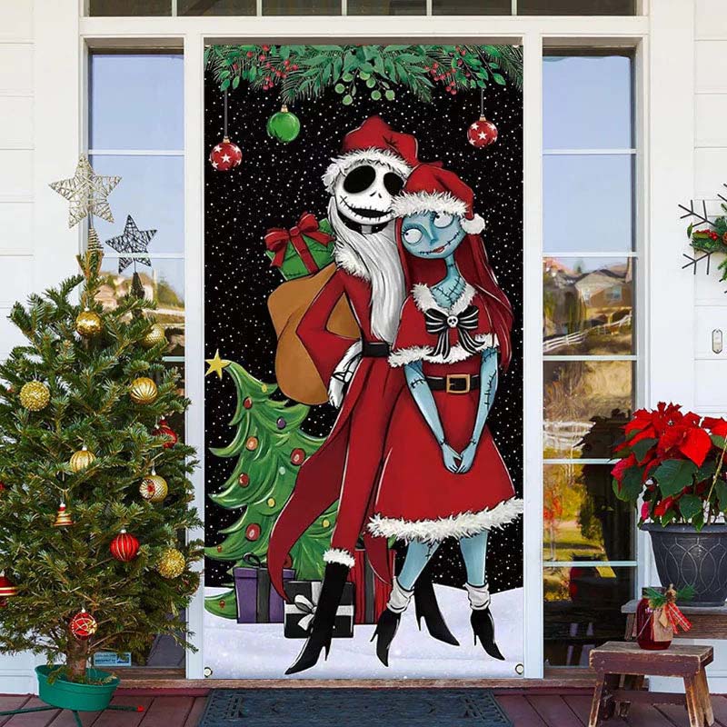 The Nightmare Before Christmas Door Curtain