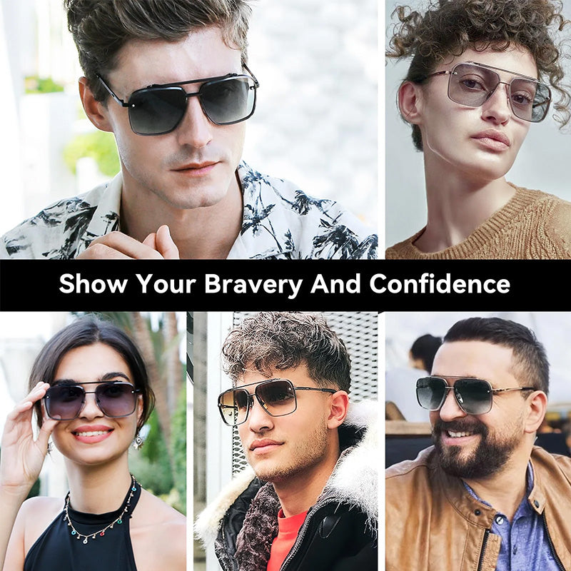 Retro Gradient Sunglasse