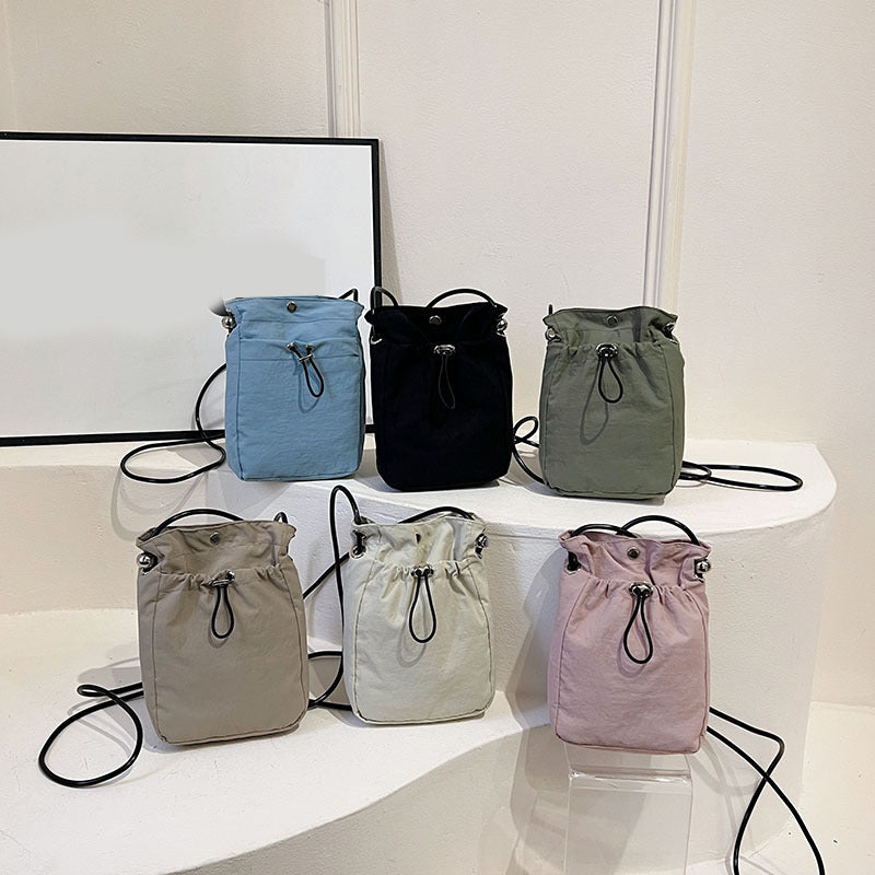 Minimalist Drawstring Phone Bag