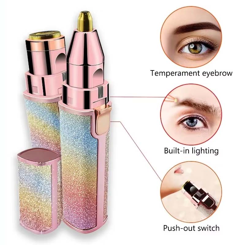 2 In 1 Eyebrow & Shaver Trimmer