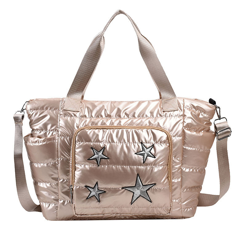 Winter Wide Strap Handbag