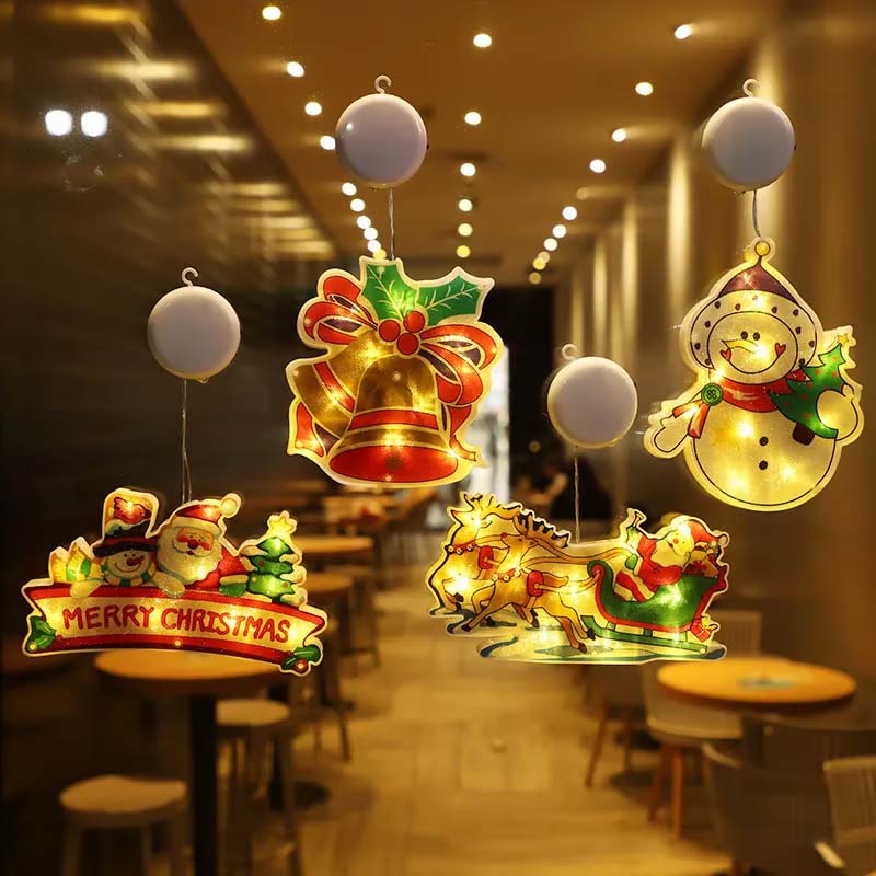 Christmas Window Suction Cup Lights