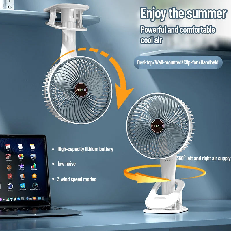 Multi-Functional Portable Mini Fan