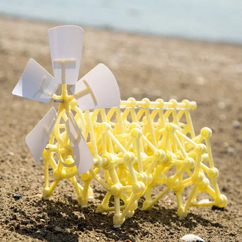 Wind-Powered Walking Model Robot