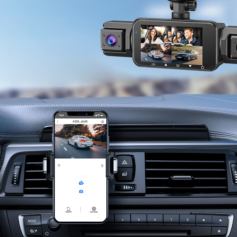 WiFi 4-Channel Driving Recorder