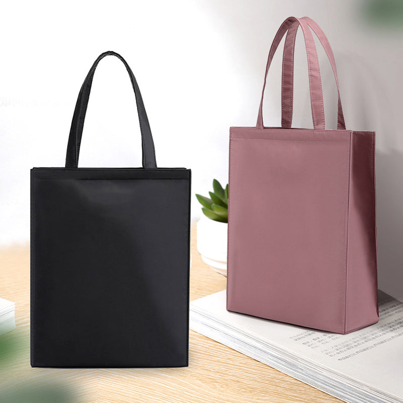 Versatile Solid Color Handbag