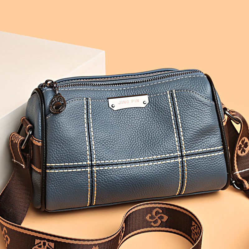 Small Triple Compartment Crossbody Bag