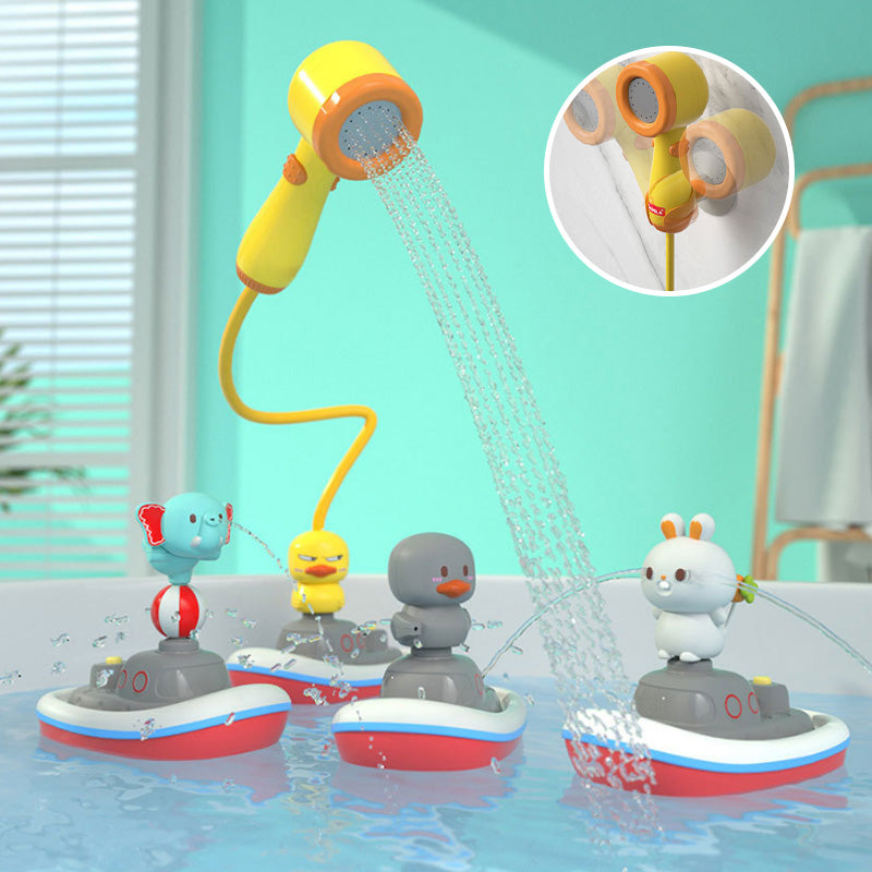 Kids Bathroom Animal Jet Boat Toys