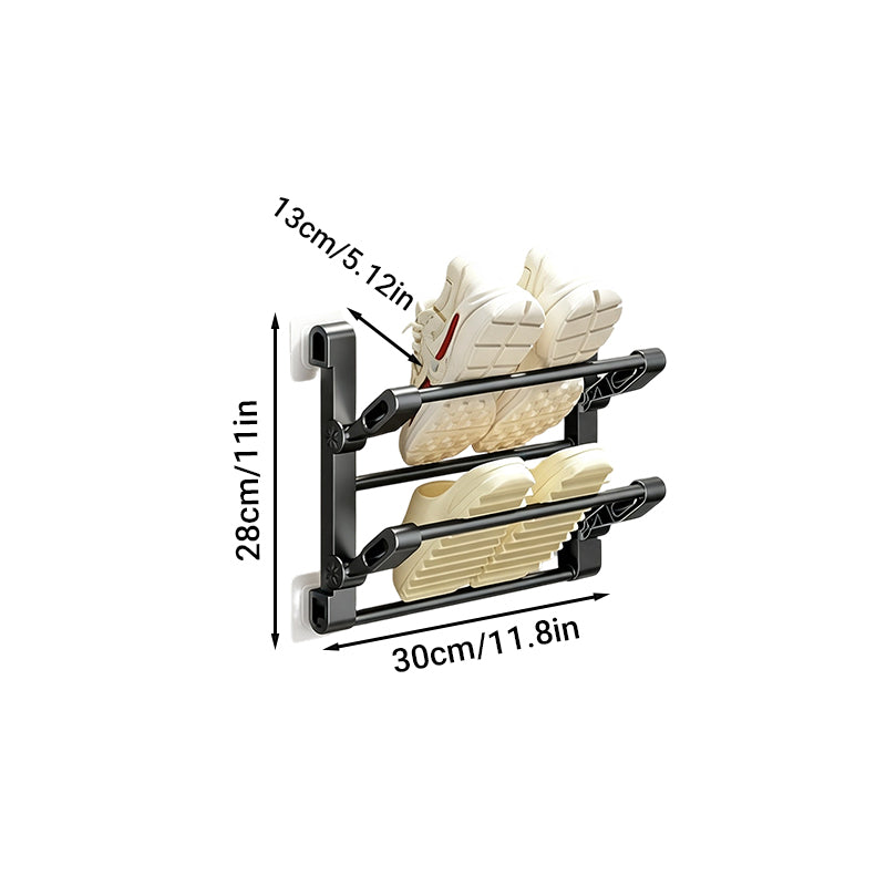Wall Mounted Shoe Rack