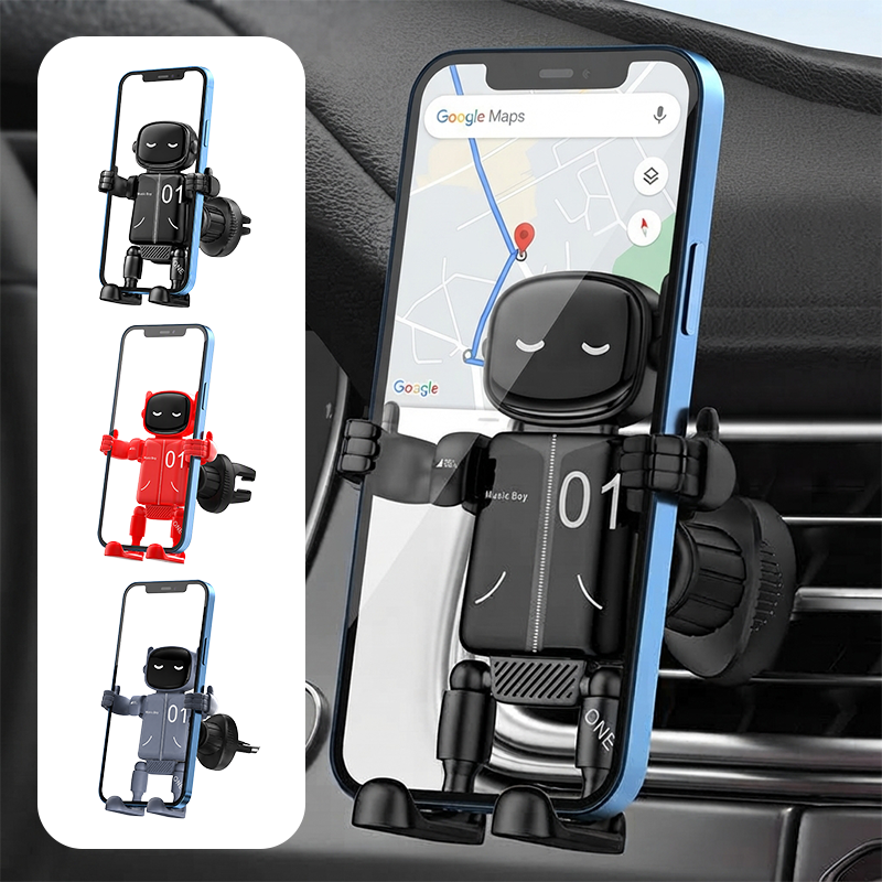 Music Robot Car Phone Mount