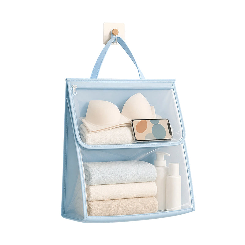 Transparent Waterproof Bathroom Hanging Bag