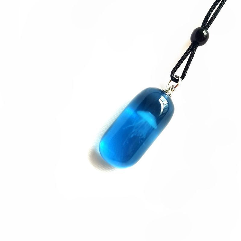 Glow in the Dark Jellyfish Necklace