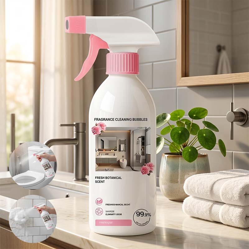 Bathroom Fragrance Bubble Cleaner Spray