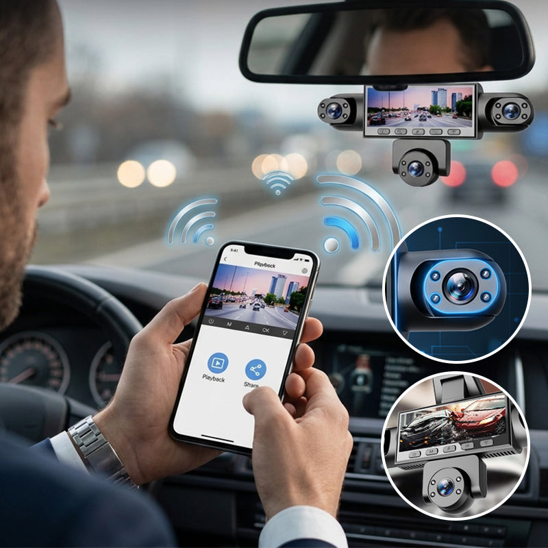 5-Channel 360° Dash Cam