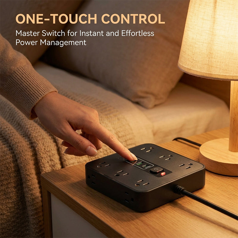 Smart USB Power Strip Extension Hub