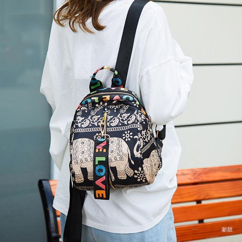 Oxford cloth backpack