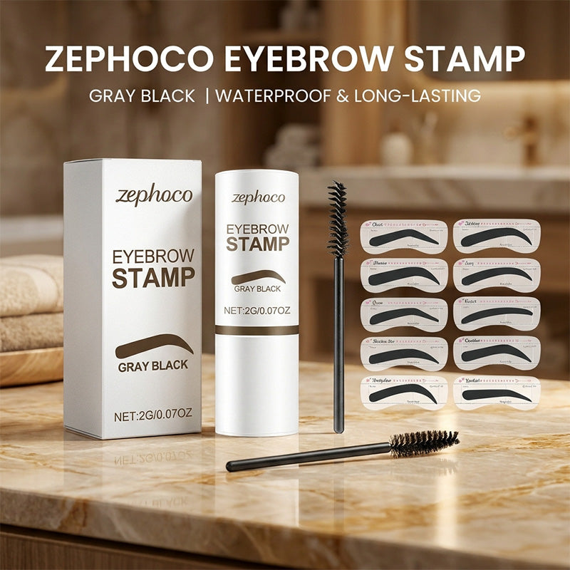 Eyebrow Stamp Stencil Kit