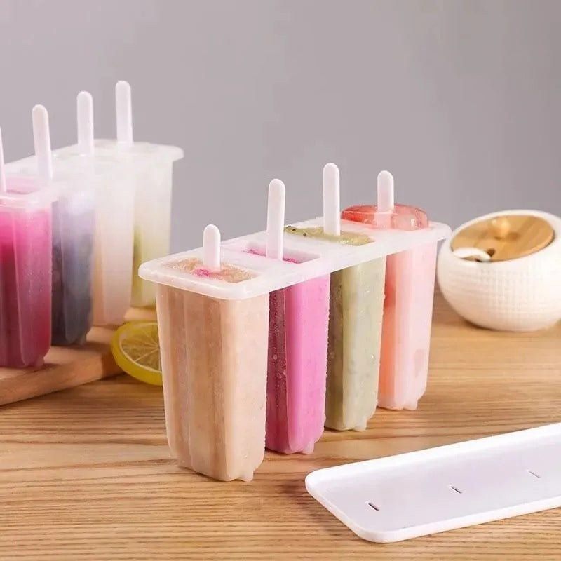 Popsicle Molds for 4 Pieces