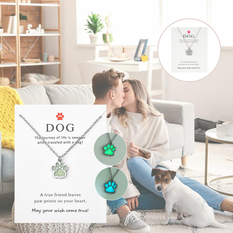 Dog Paw Necklace