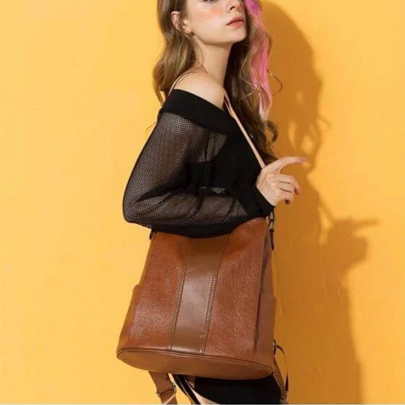 PU Leather Anti-theft Shoulder Bag