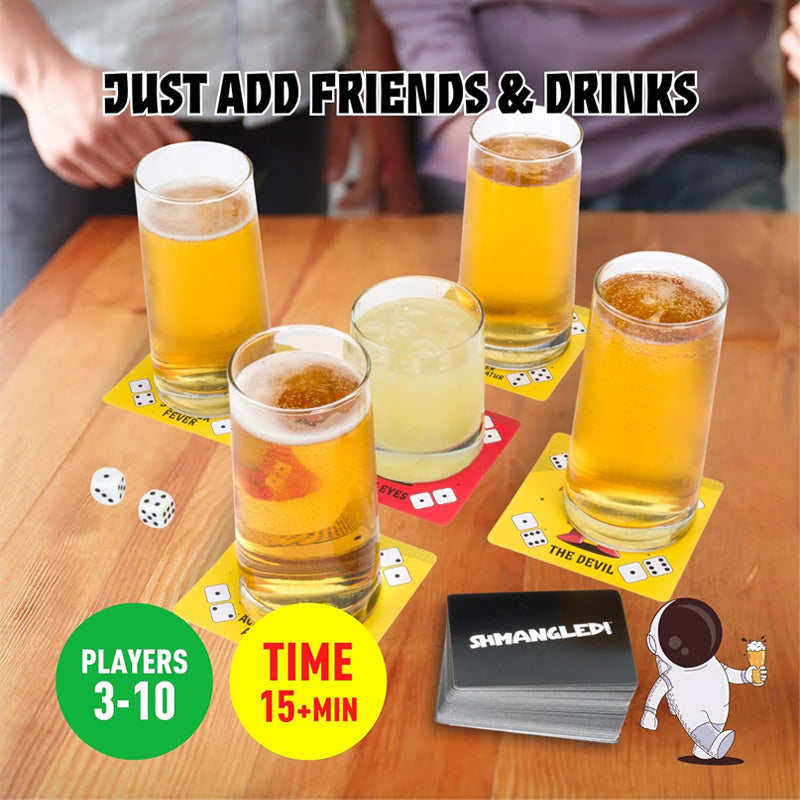 Party Drinking Game Cards