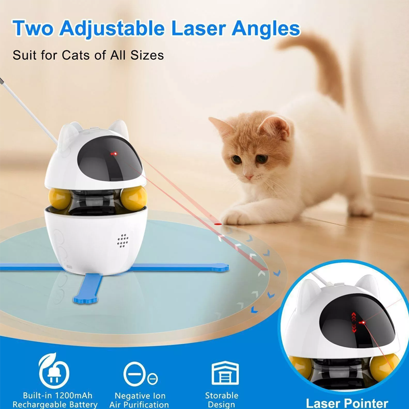 Cat Teaser Leaky Ball