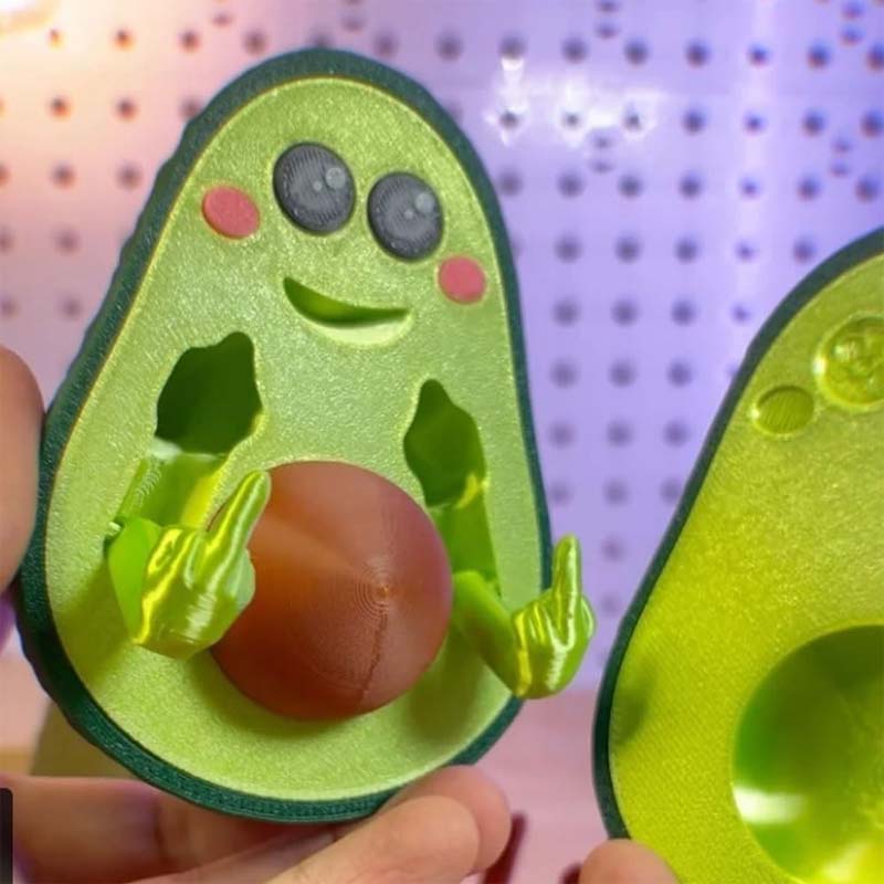 Middle Finger Avocado