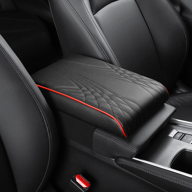 Two Armrest Box Storage Booster Pads