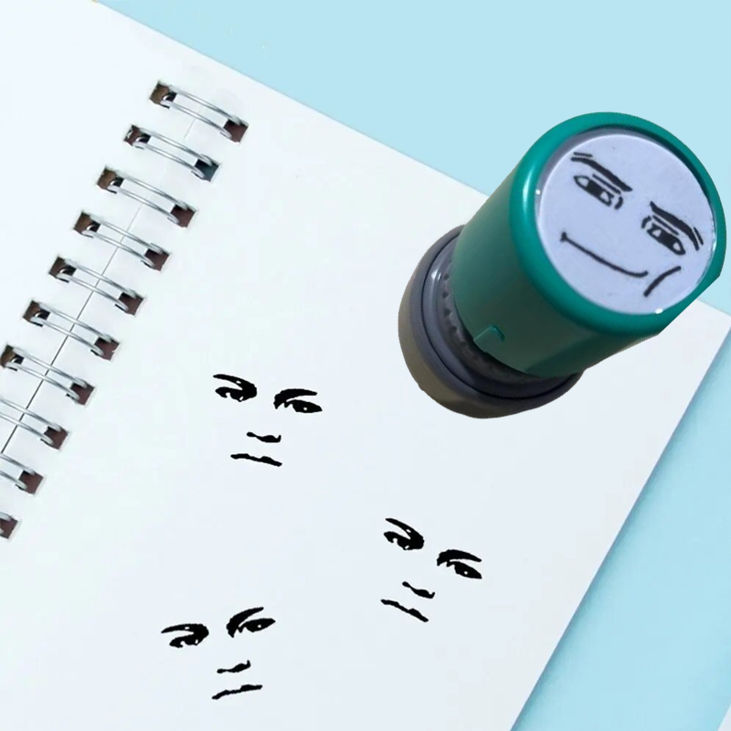 Game Characters Funny Expressions Stamp