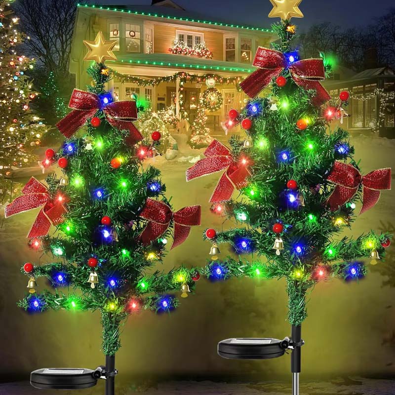 Solar Christmas Trees Lights