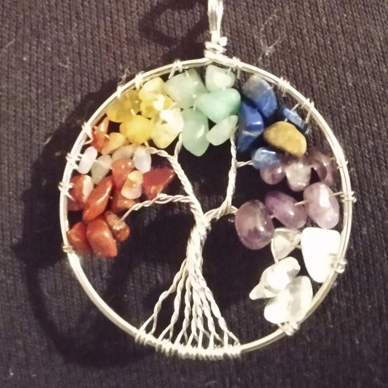 Colorful Tree Of Life Necklace