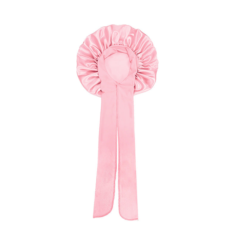 Bow Stretch Wide Brim Floppy Sleeping Hat