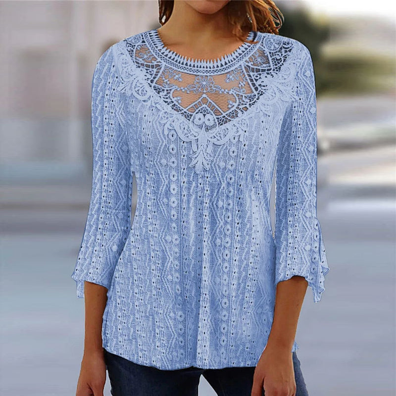 Women's Lace Casual Vintage Fashion Top