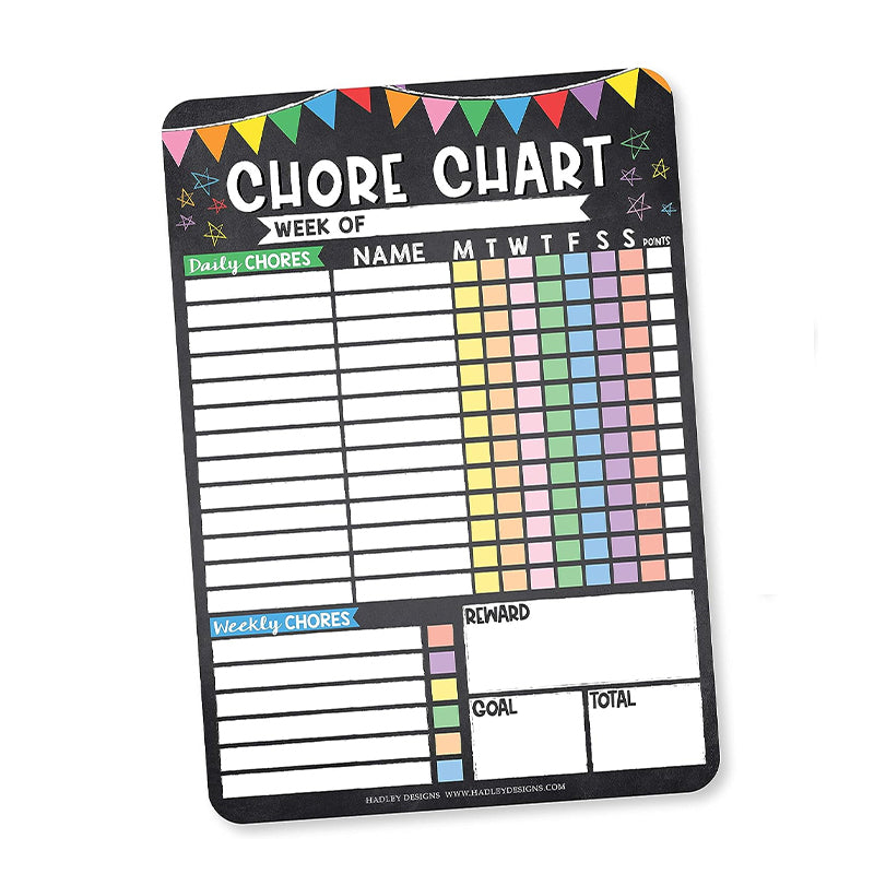 Children's Chore Chart Fridge Magnets