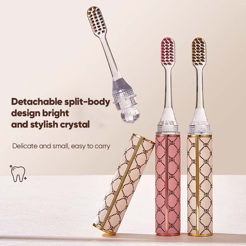 Lipstick Style Portable Toothbrush