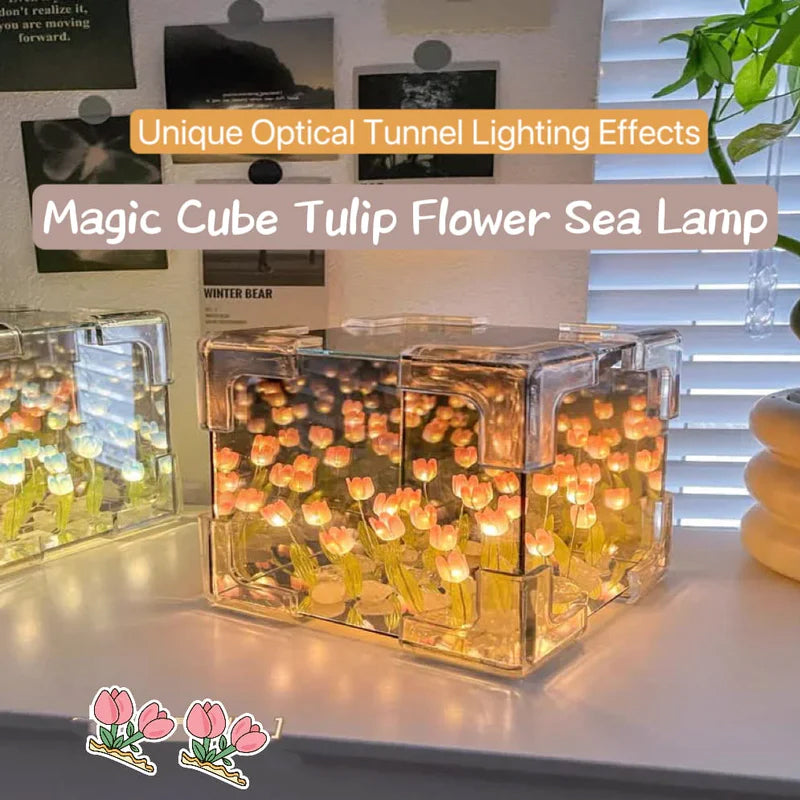 Tulip Magic Cube Night Light