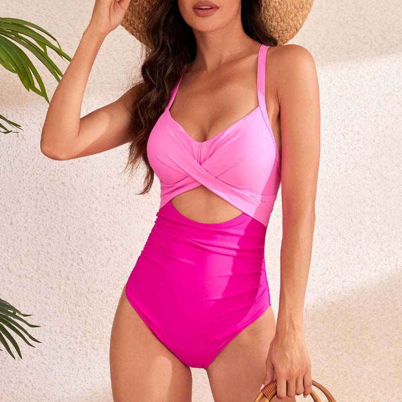 Hollow One-piece Swimsuit
