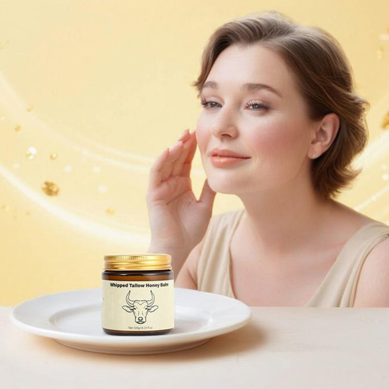 Whipped Beef Tallow Balm Grass-Fed Tallow Face Moisturizer
