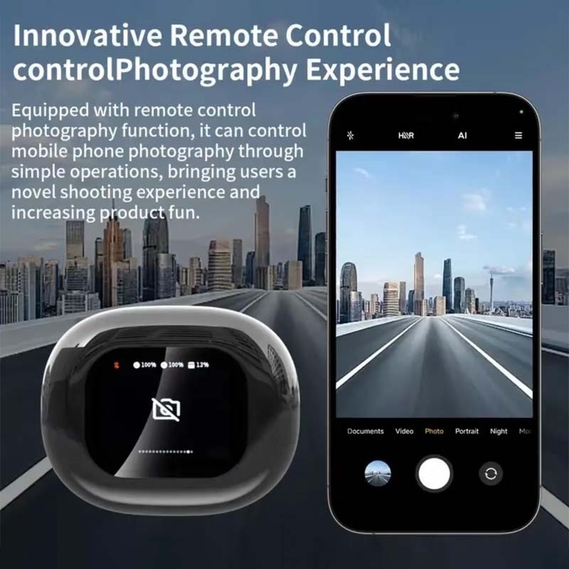Open Earbuds Touch Screen Control Earbuds