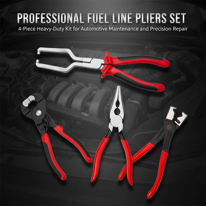4-Piece Hose Clamp Pliers Set