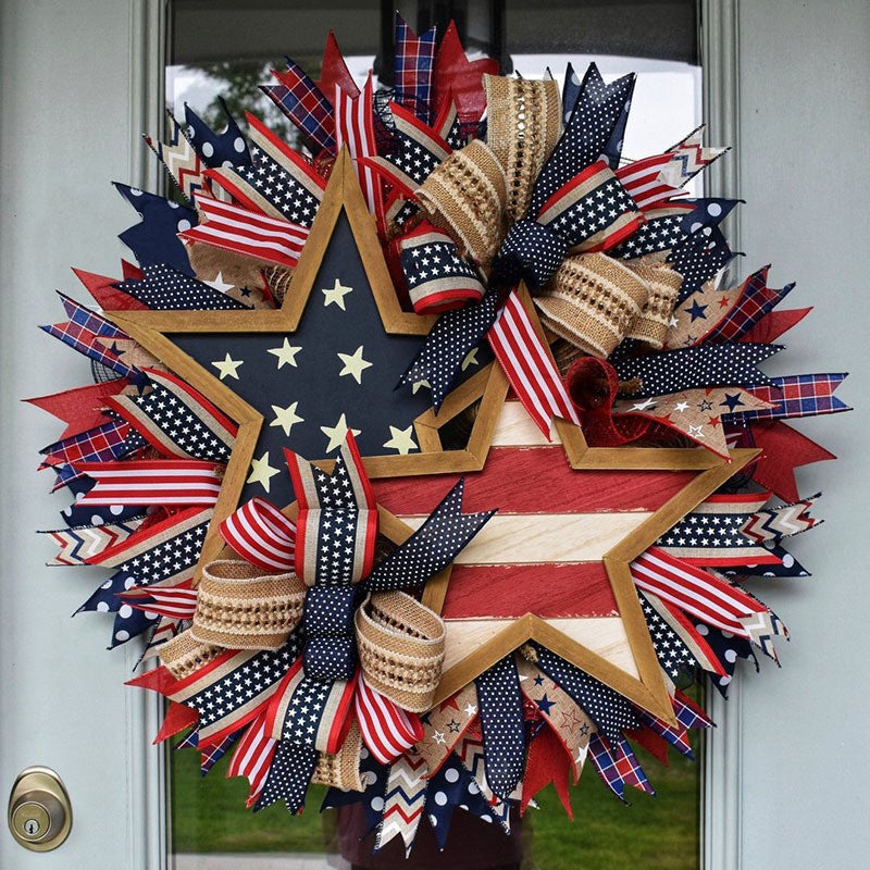 Independence Day Garland Flags