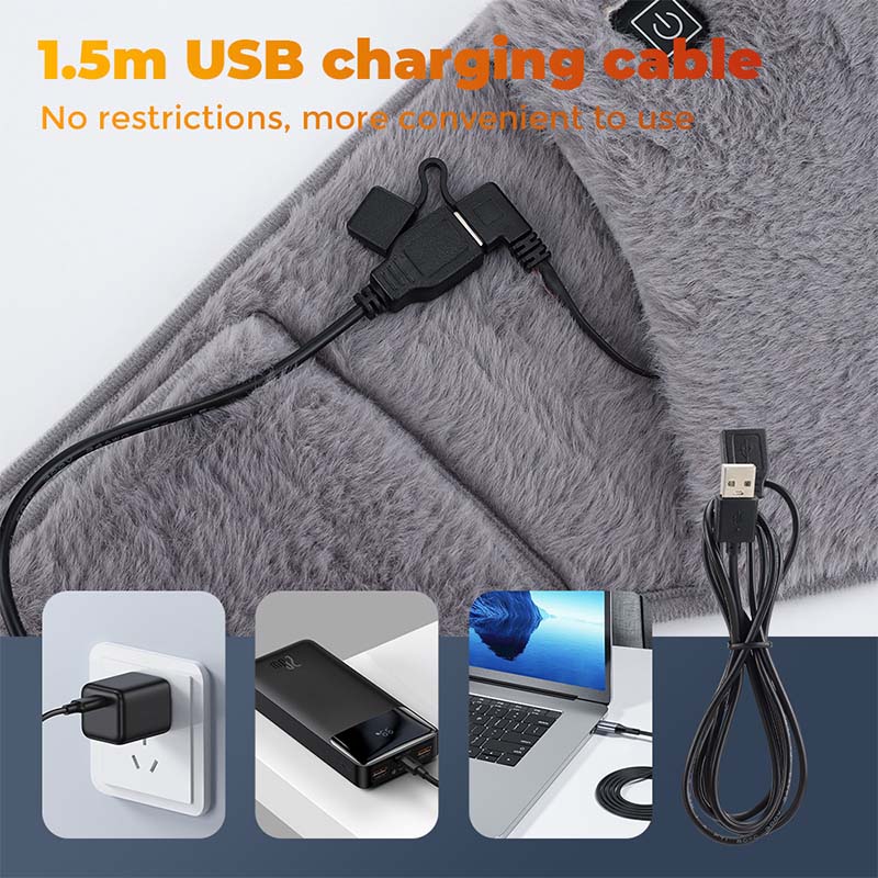 USB Powered Heating Waist Belt