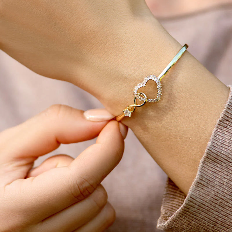 Open Heart Bracelet