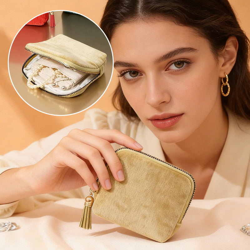 Mini Jewelry Organizer Pouch