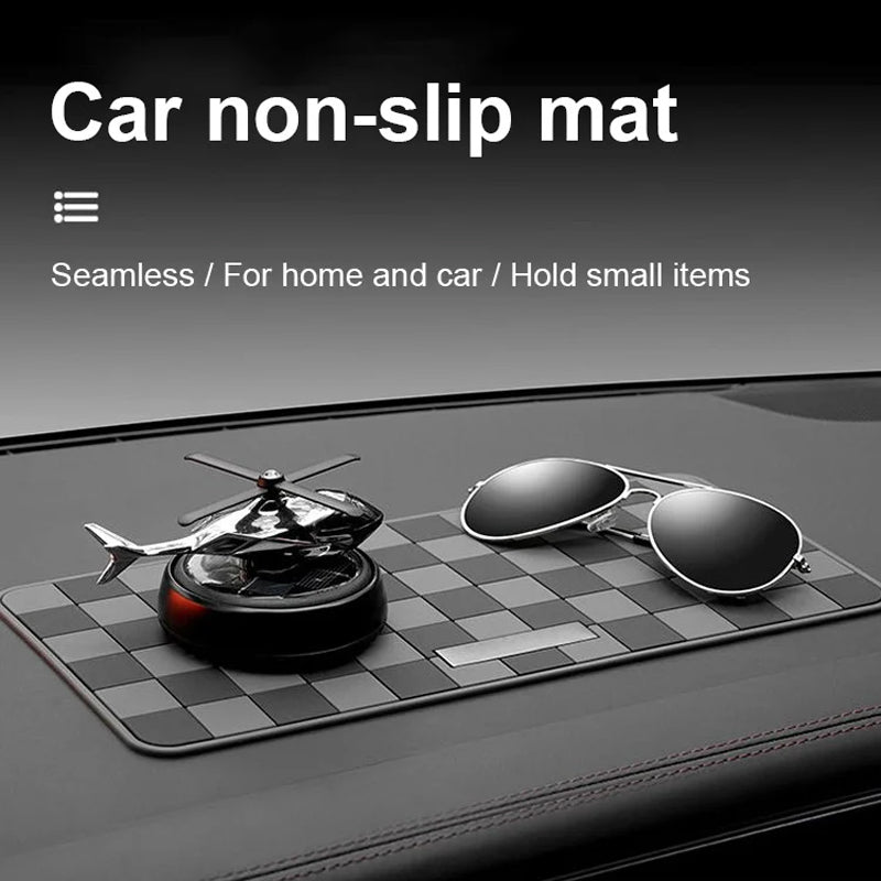 Car High-grade Checkered Non-slip Mat