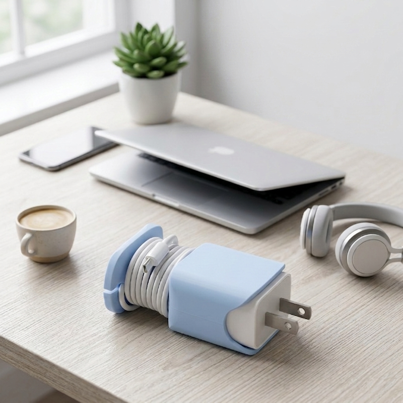 Silicone Charger Cable Organizer Cover
