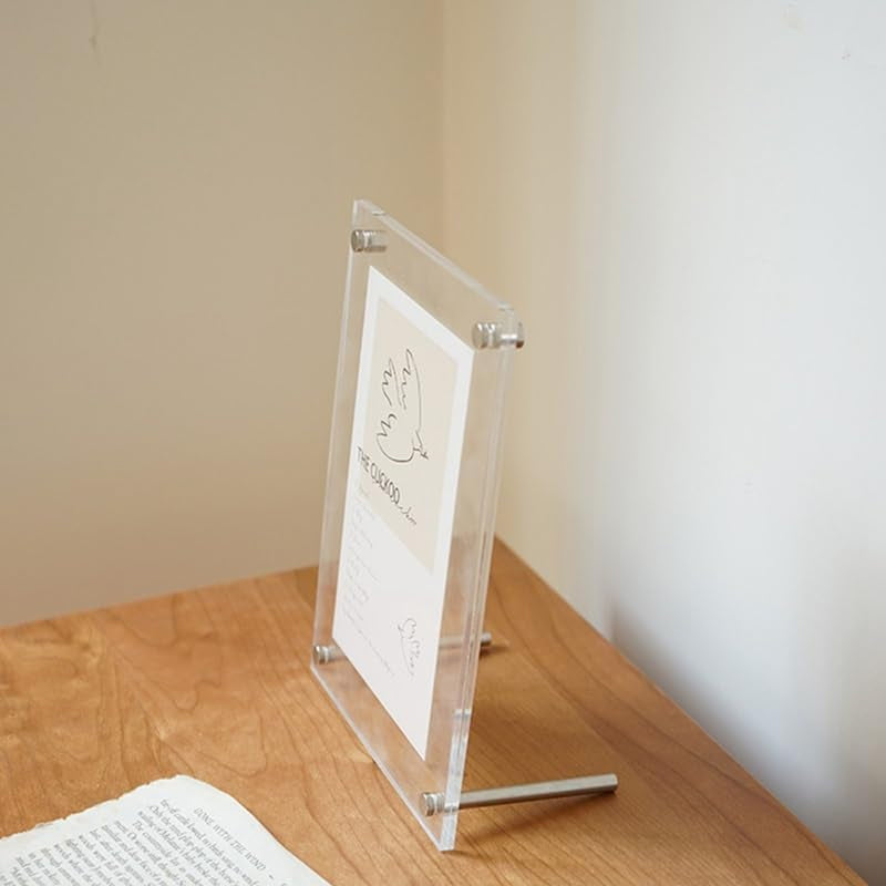 High Clear Acrylic DIY Dried Flower Frame