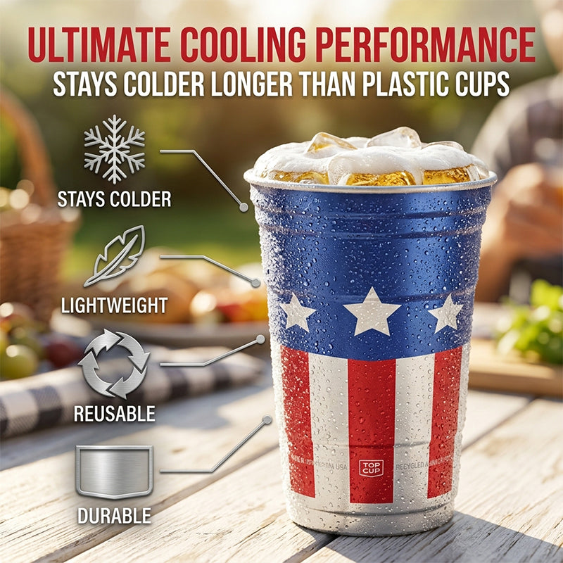 Cold Drink Juice Cup Aluminum Cup