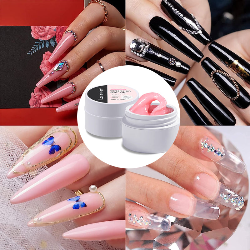 Nail Extension Builder Gel Set