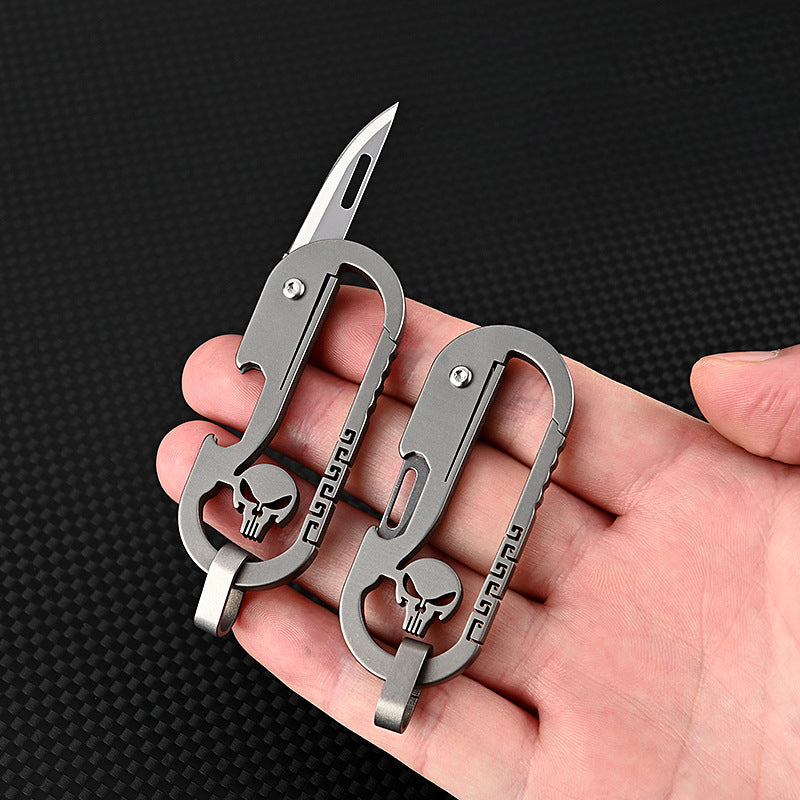 Titanium Alloy Keychain
